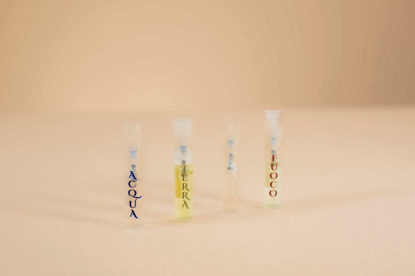 Tester 4 Profumi - Fuoco, Acqua, Aria, Terra